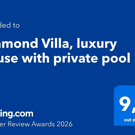 Diamond Villa, Luxury House With Private Pool Villa *